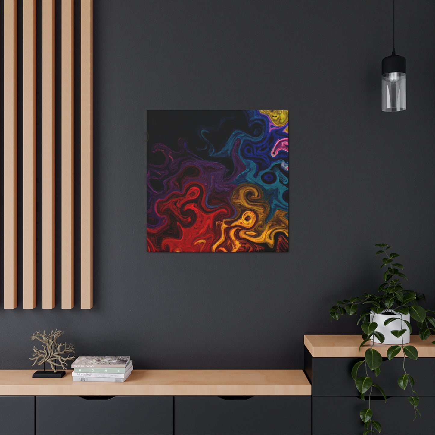 Dawn of Vibrant Color - Canvas