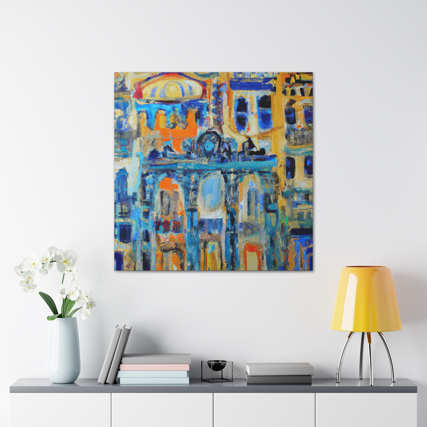 "Expressionist Rococo Dream" - Canvas