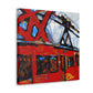 "Cable Car Expressionism" - Canvas