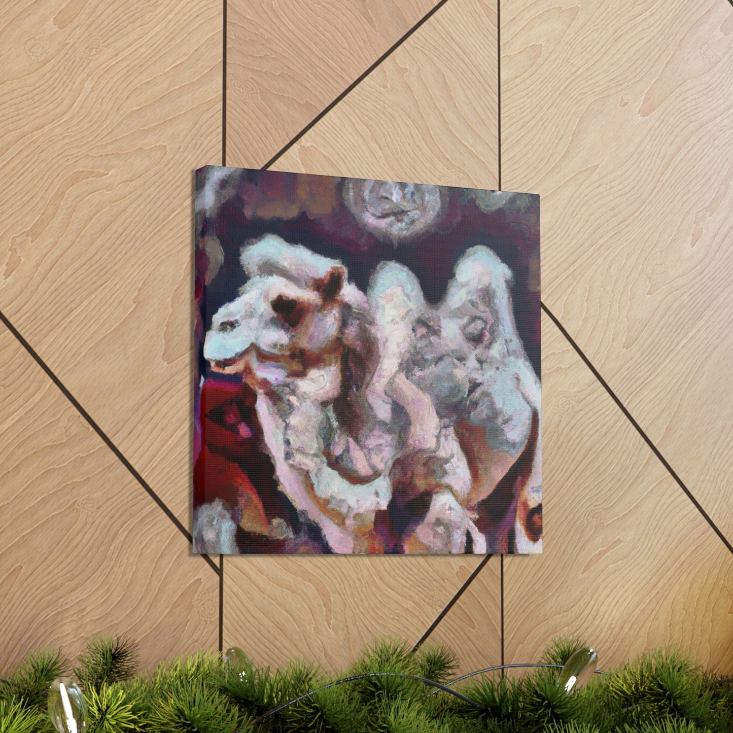 "Bactrian Camel Dreamscape" - Canvas