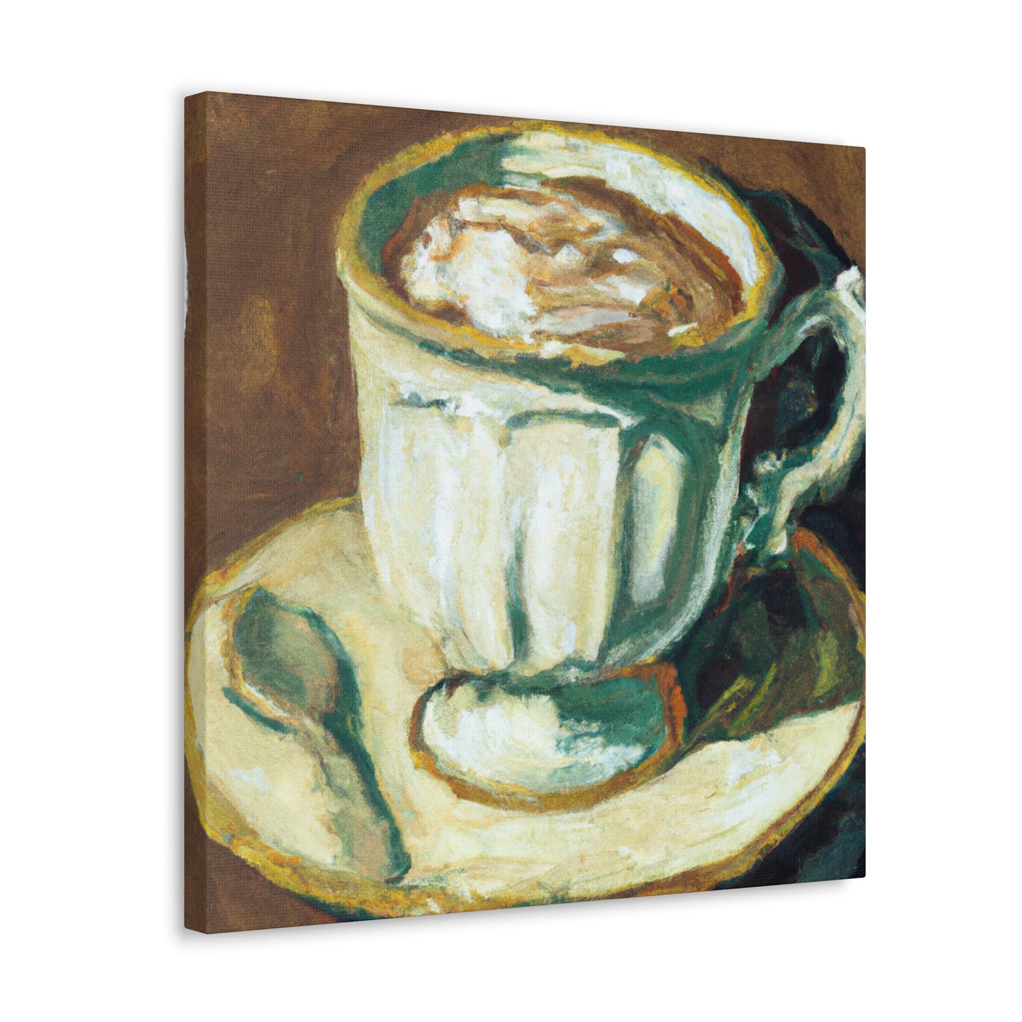 Coffee Cup Grandeur - Canvas