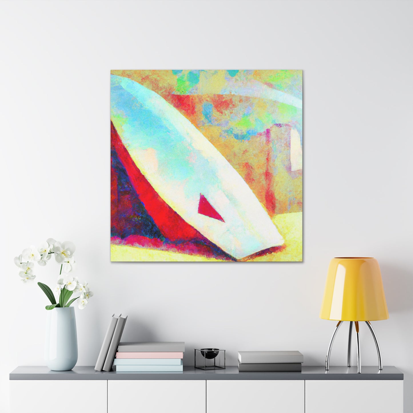 Surfboard Symphonies Wave - Canvas