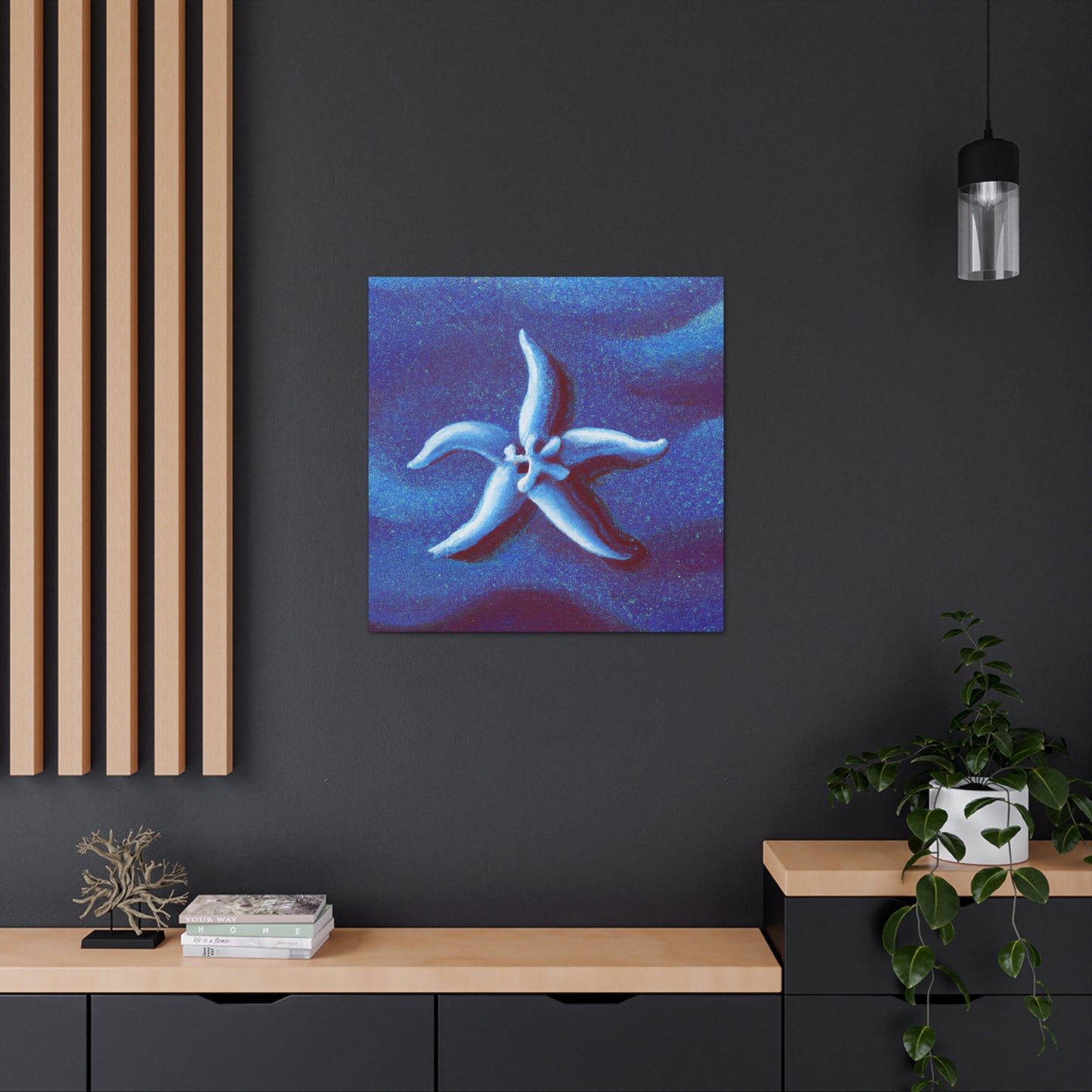 "Starfish Celestial Dance" - Canvas