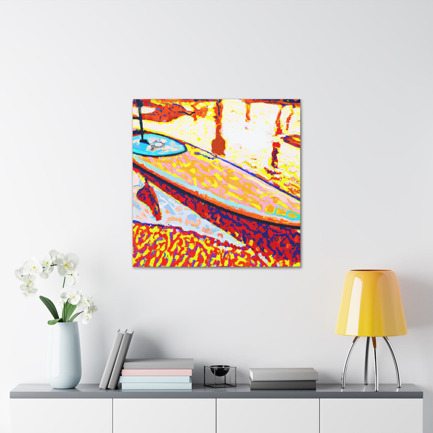 Paddle Board Harmony. - Canvas