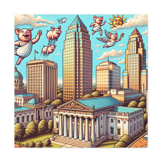 "Carolina's Resplendent Renaissance" - Canvas