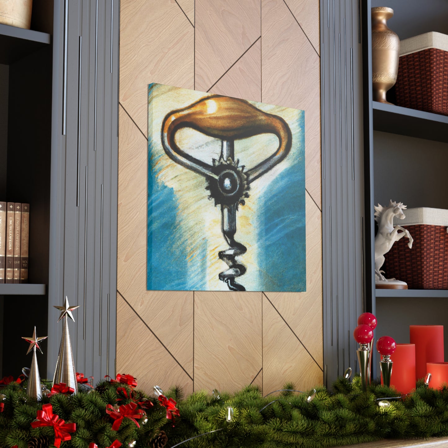 Corkscrew Steampunk Dream - Canvas