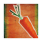 "Carrot in Art Deco" - Canvas