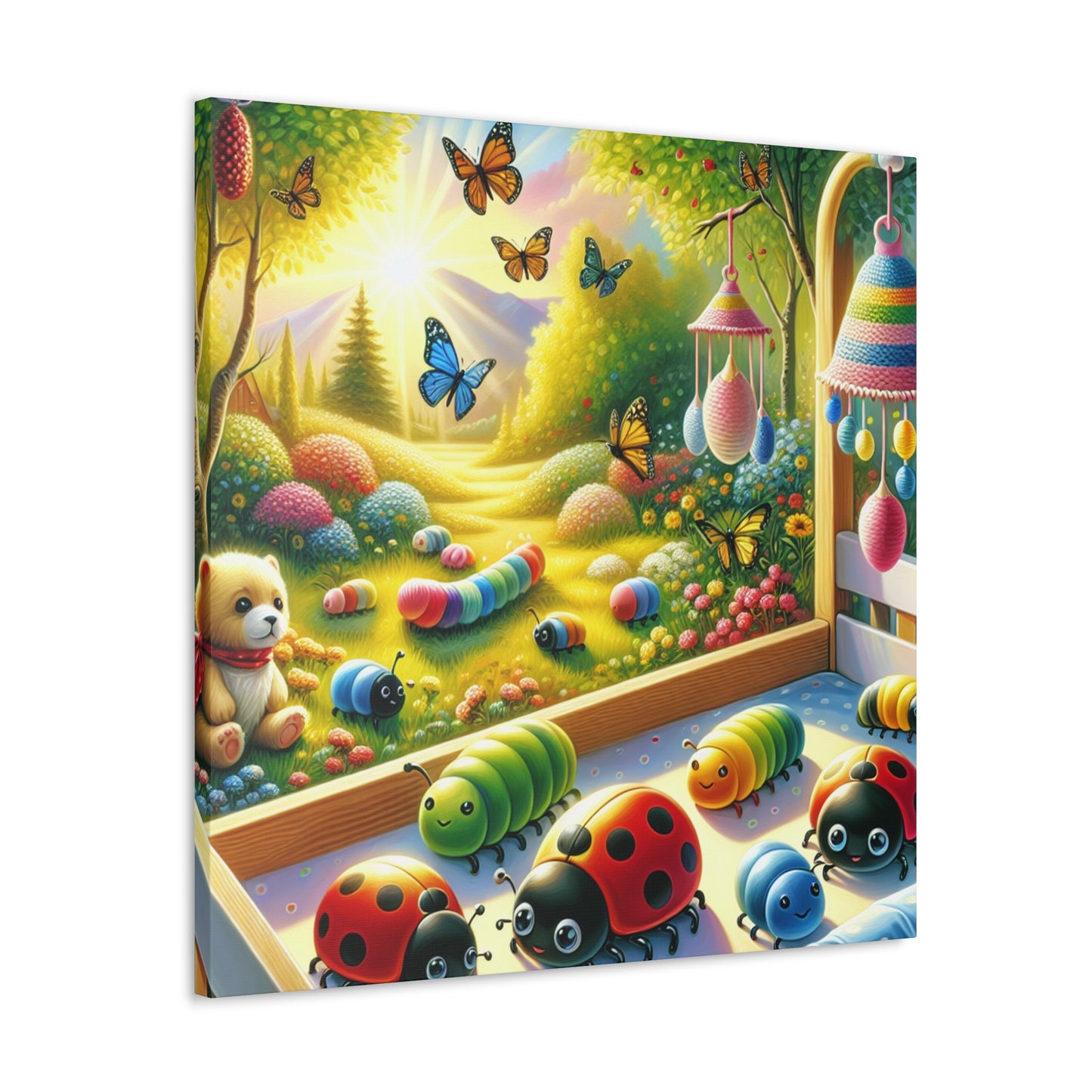 Whimsical Garden Retreat - Canvas