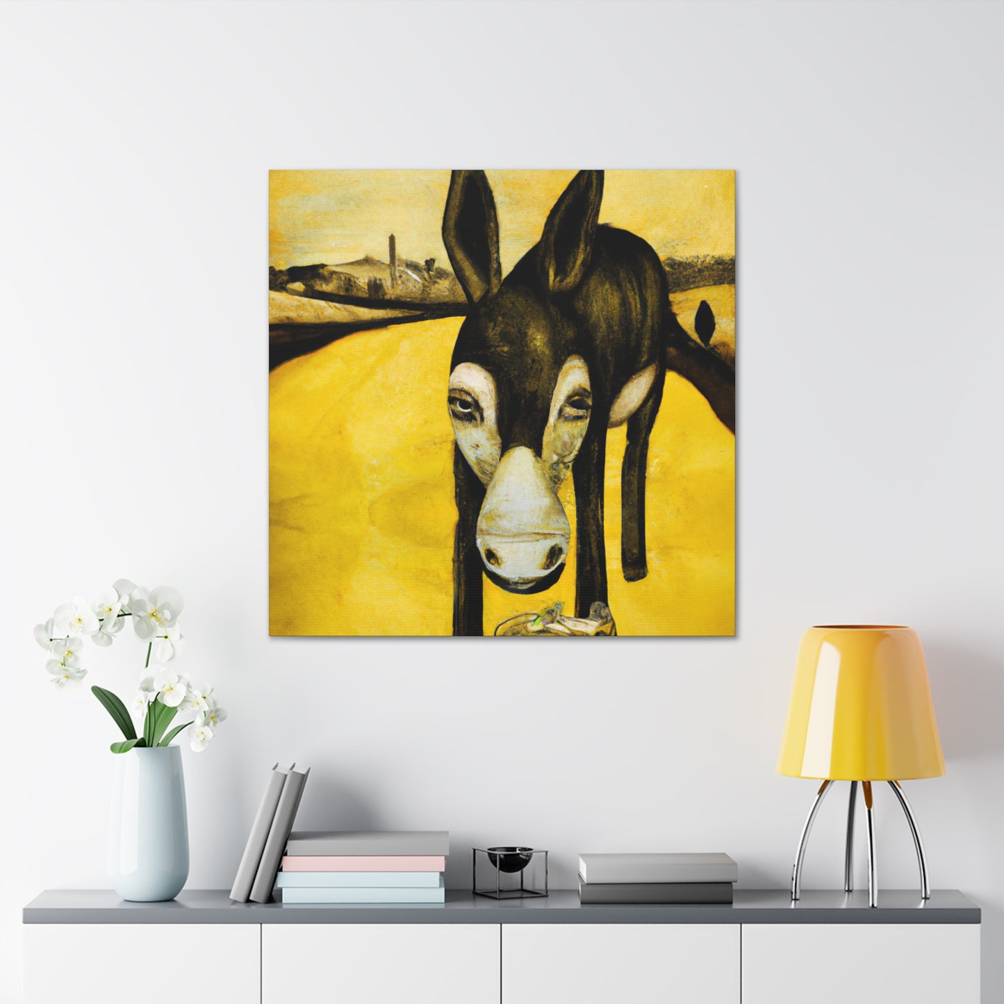 "Mule In Dreamscape" - Canvas