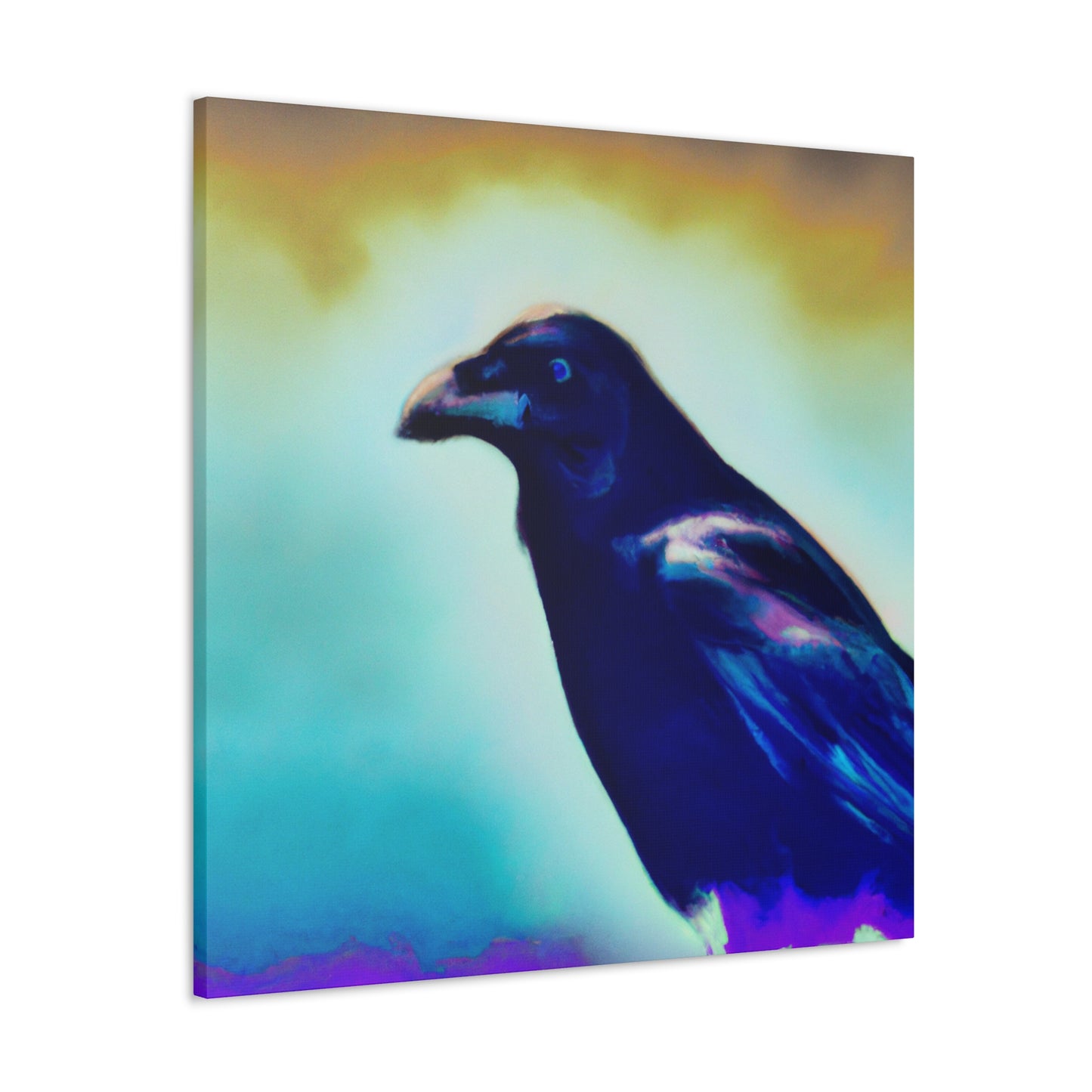 American Crow Flightpattern - Canvas