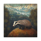 Badger in Springtime - Canvas