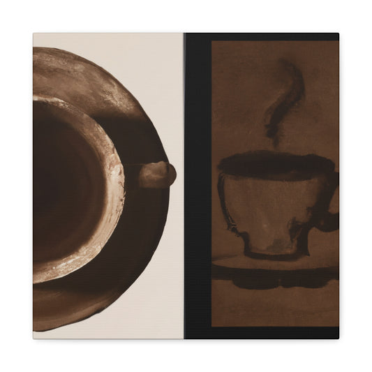 Cup of Coffee Delight - Canvas