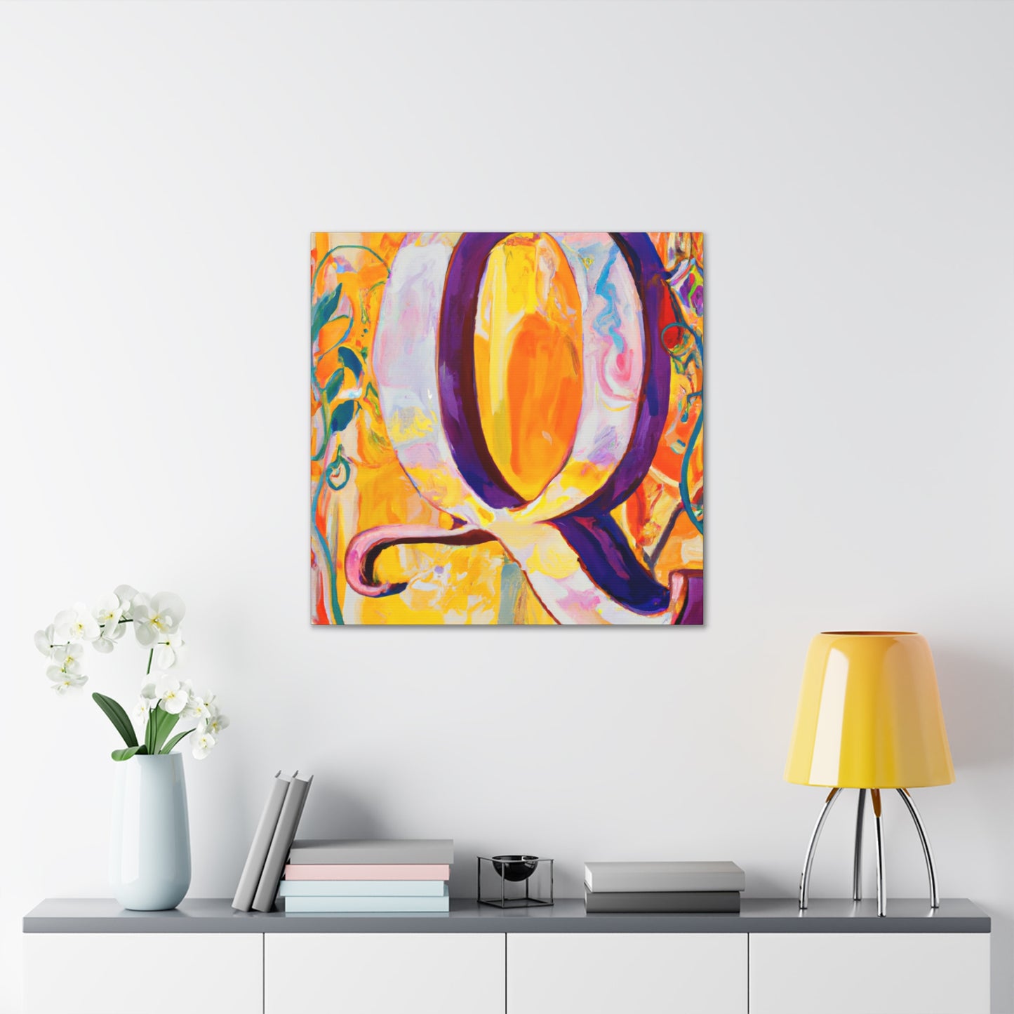 Q's Art Nouveau Dream - Canvas