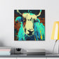 Yak and Graffiti Art - Canvas