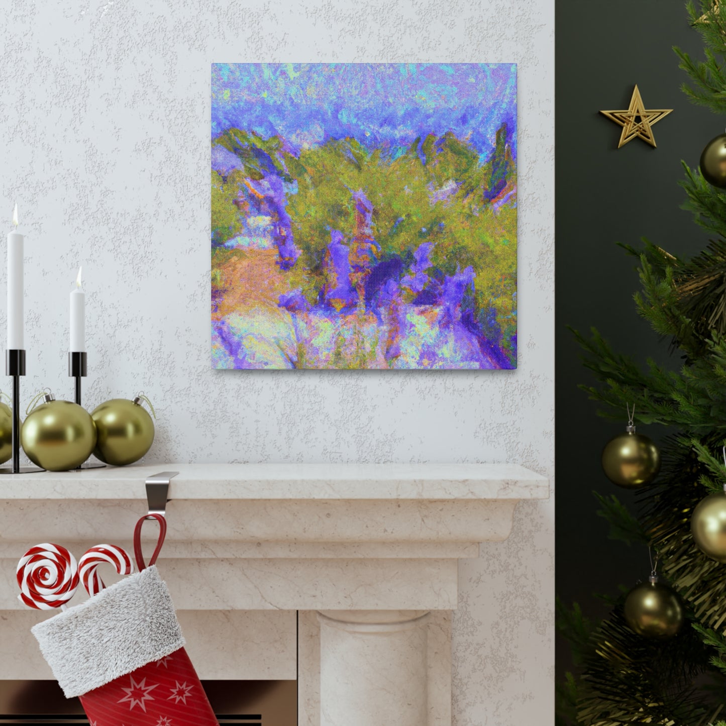 Lavender in Bloom - Canvas