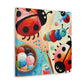 Bugs in Blooming Gardens - Canvas