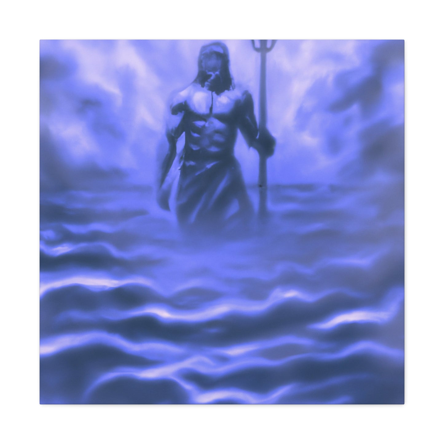 Poseidon's Ocean Majesty - Canvas