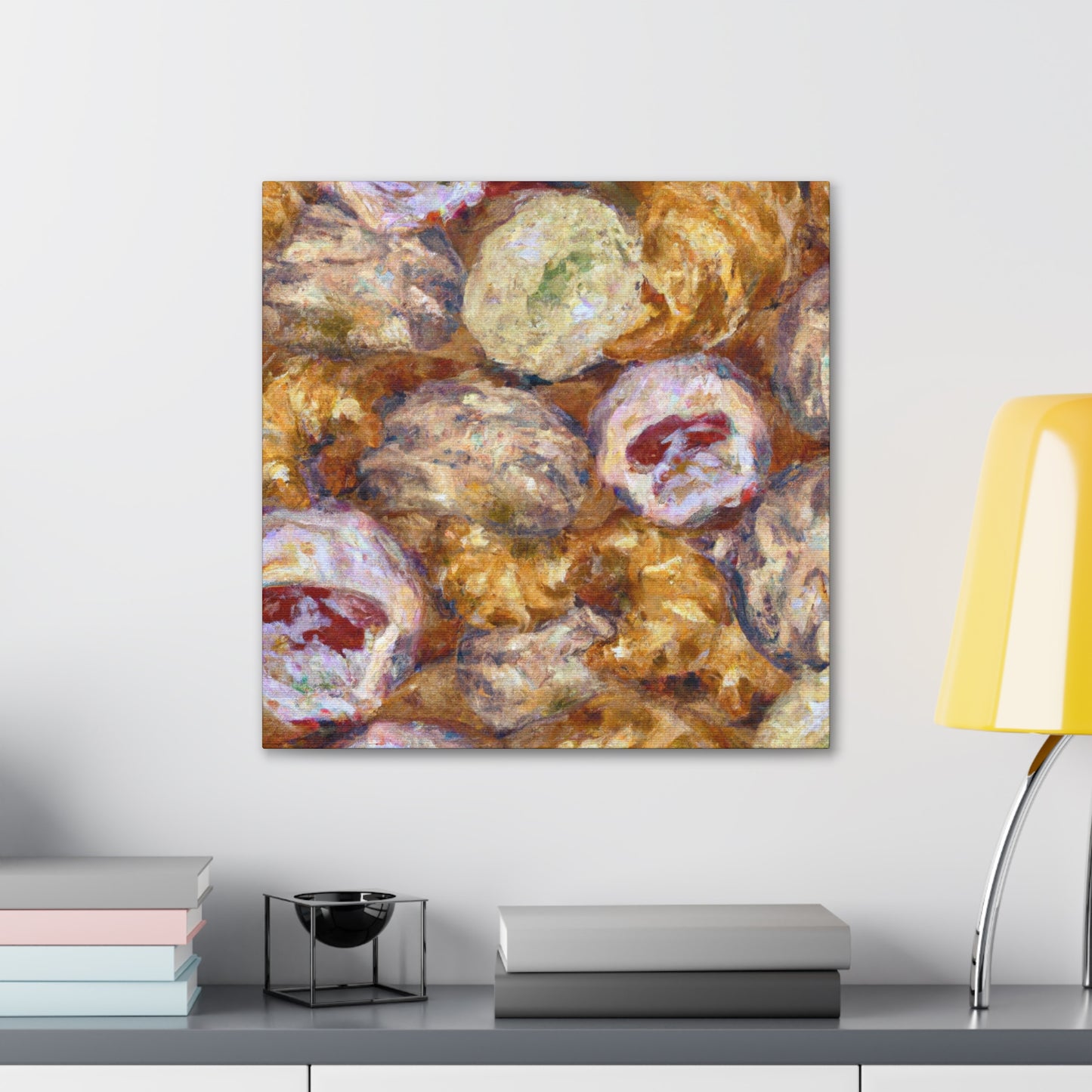 "Pastries Through Impressionism" - Canvas