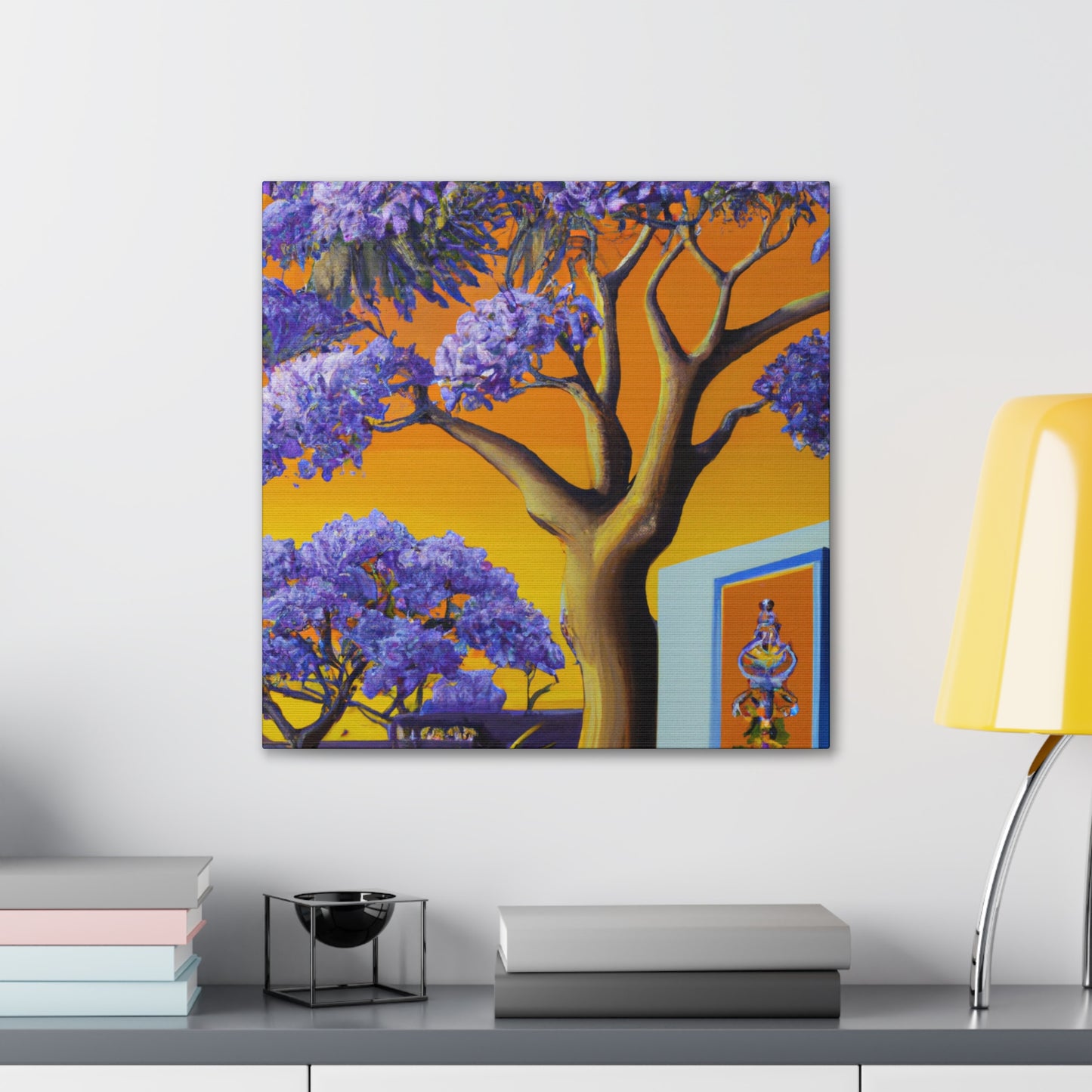 "Purple Jacaranda Bloom" - Canvas