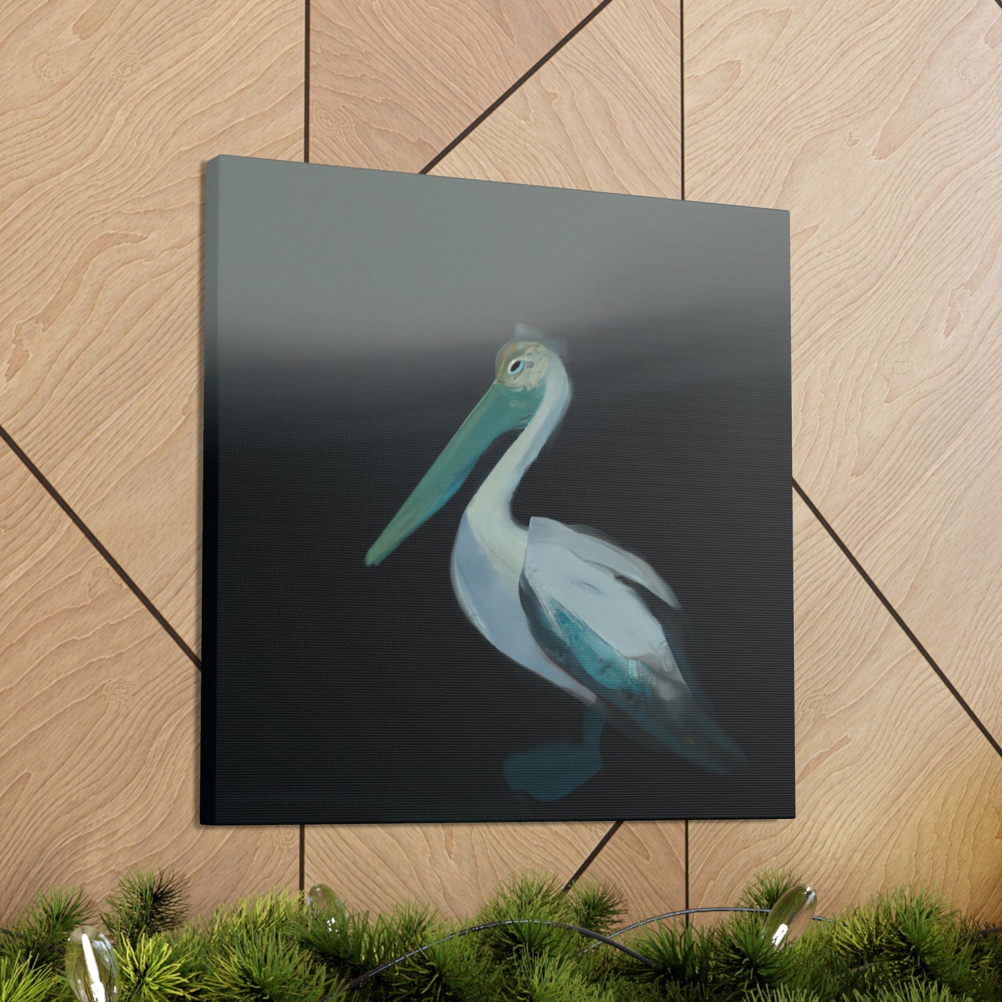 Pelican in Expressionism - Canvas