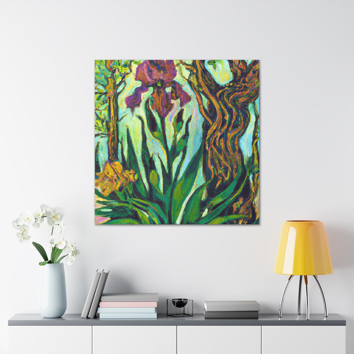 Iris of Elegant Beauty - Canvas