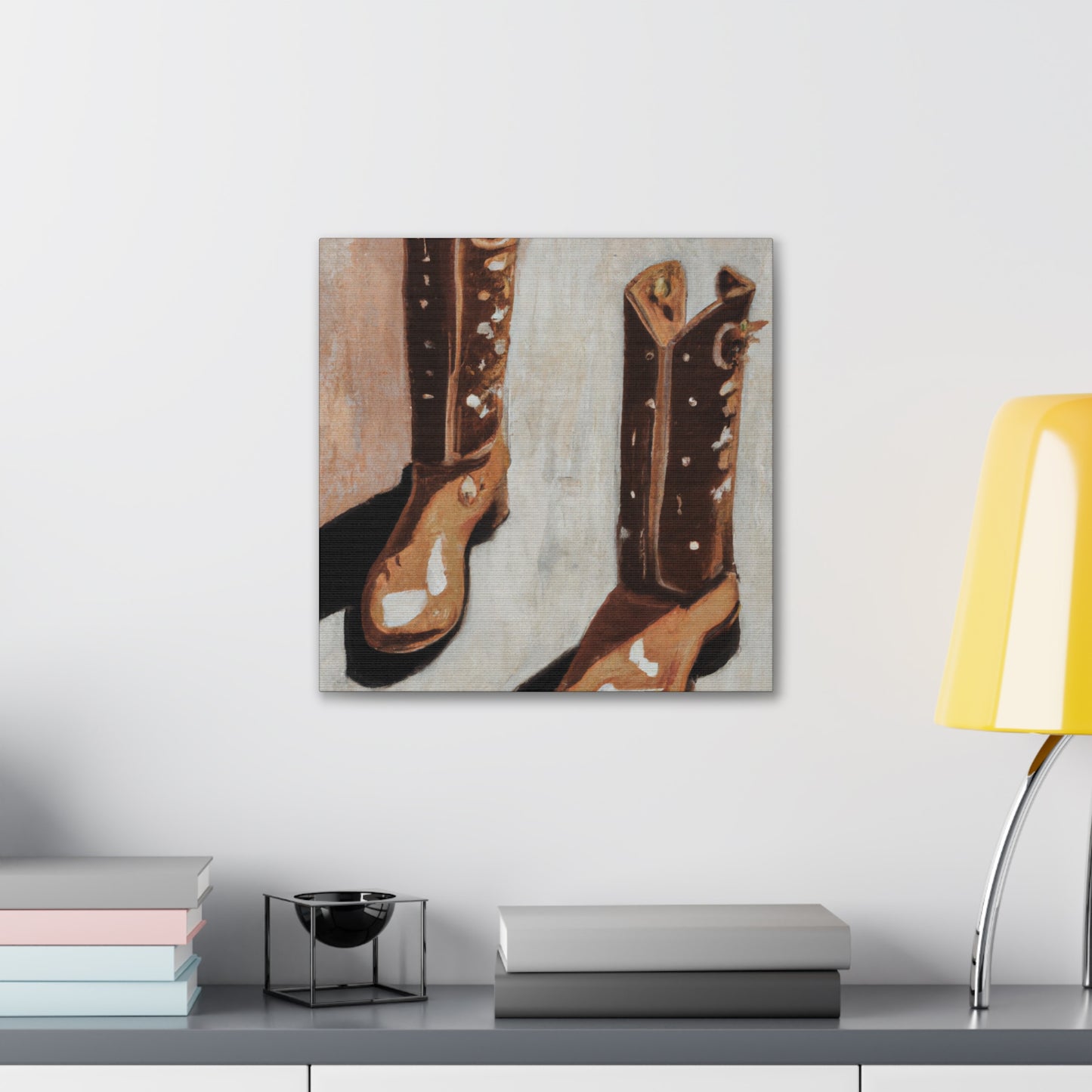 Boots in Minimalism - Canvas