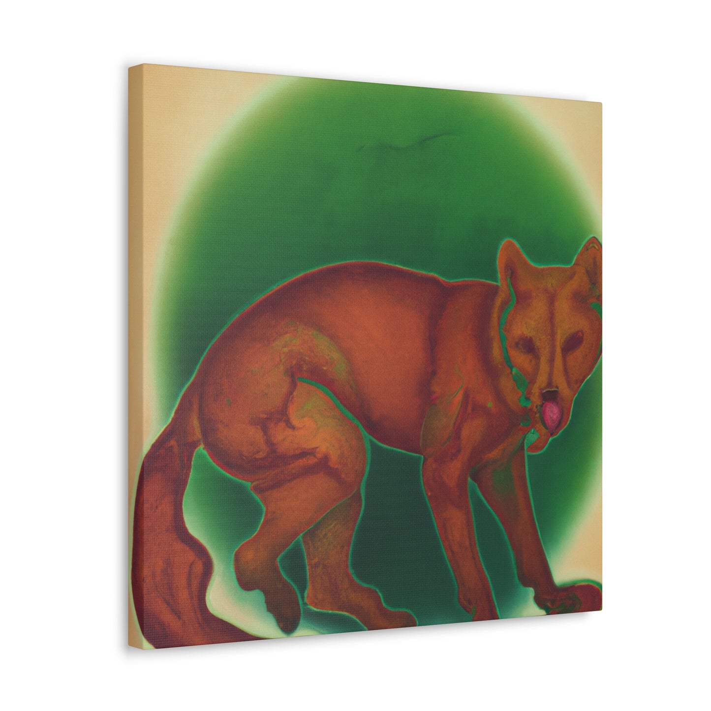 "The Majestic Dhole" - Canvas