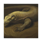 Komodo Dragon Majesty - Canvas