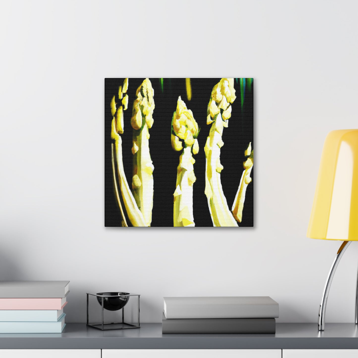 Asparagus in Neoclassicism - Canvas