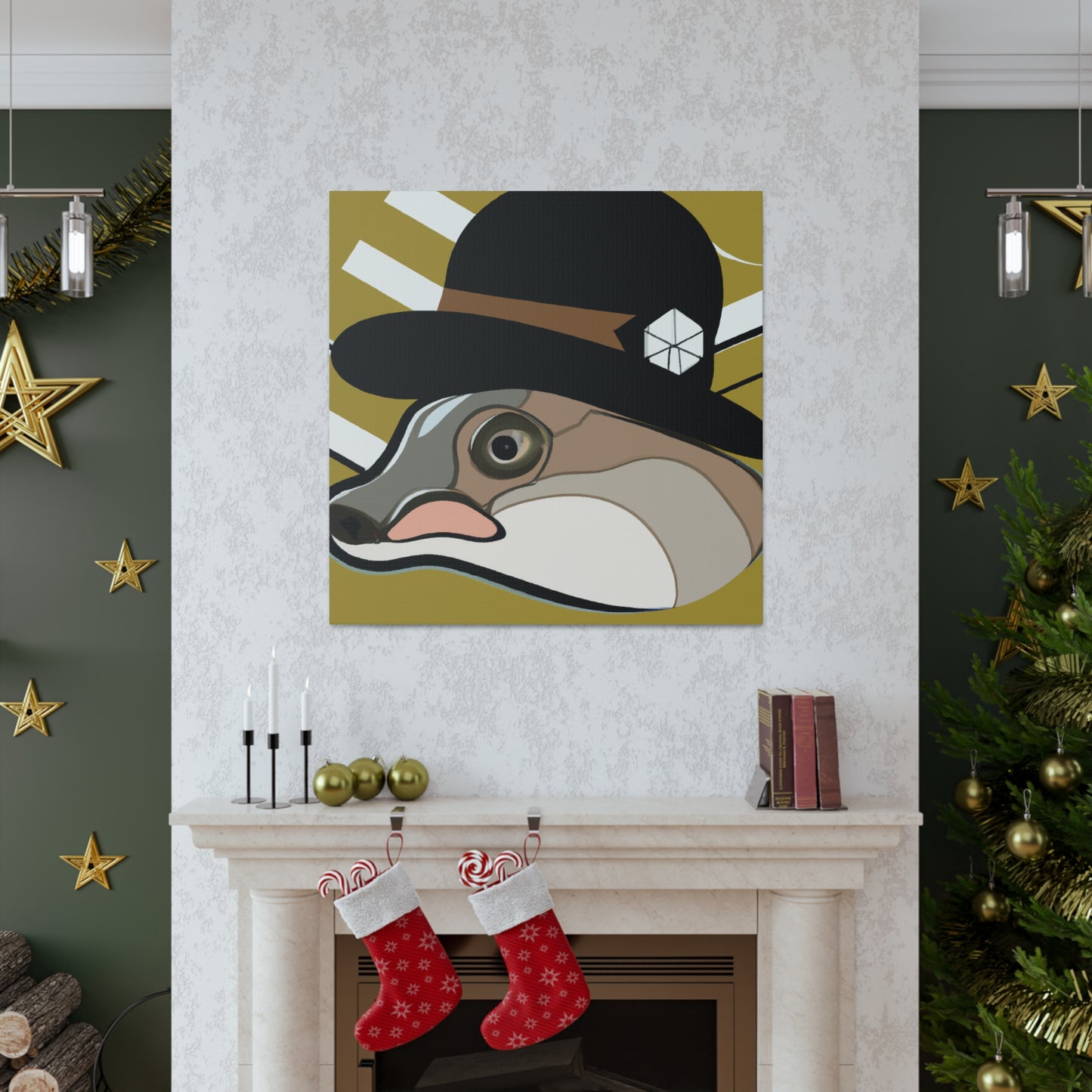 The Platypus Deco1920 - Canvas