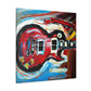 Gibson in Abstraction - Canvas