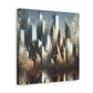 "Urban Symphony in Motion" - Canvas