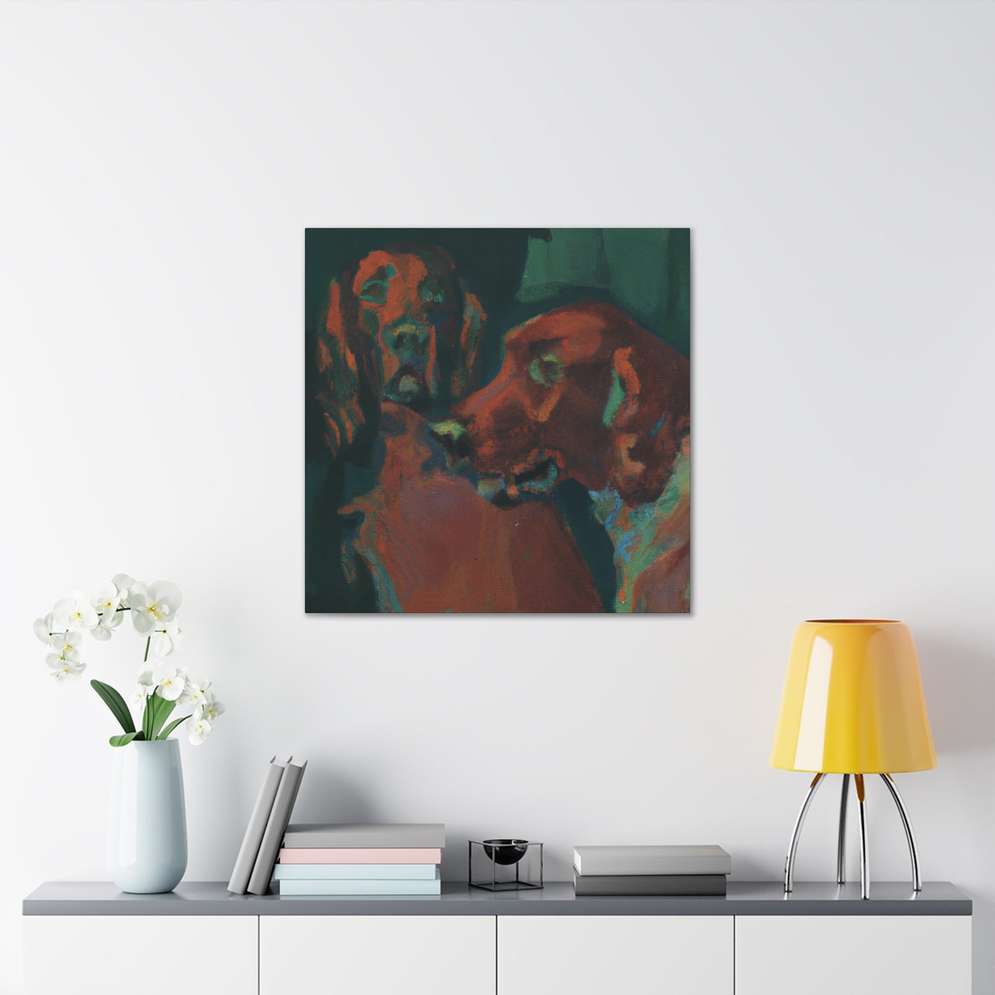 Irish Setter's Majesty - Canvas