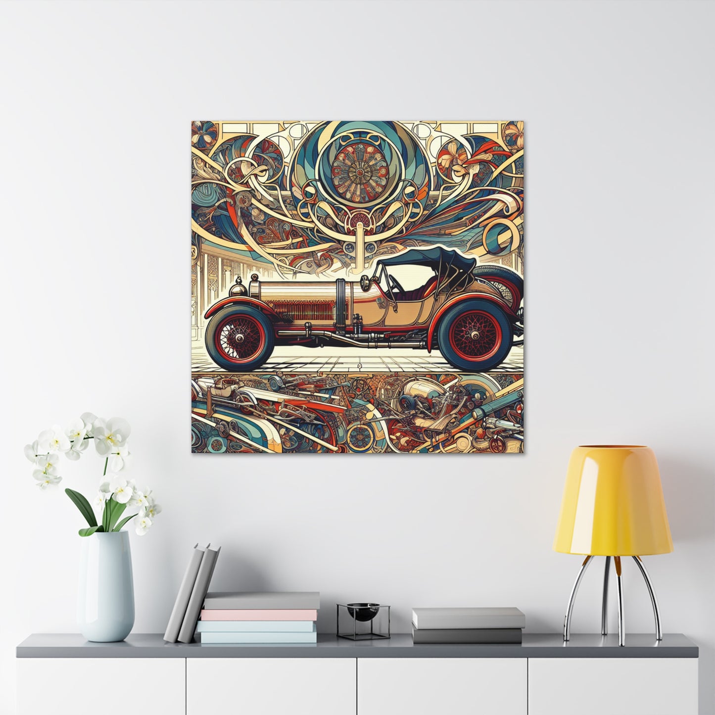 Whimsical Journey Unveiled - Canvas