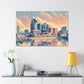 "Nashville's Melodic Elegance" - Canvas