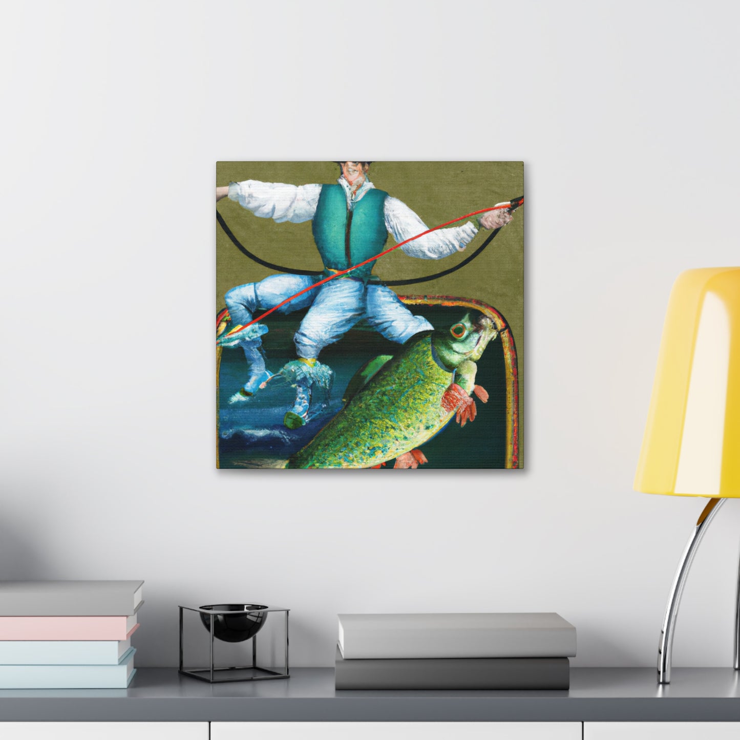 Fly Fishing Reverie - Canvas