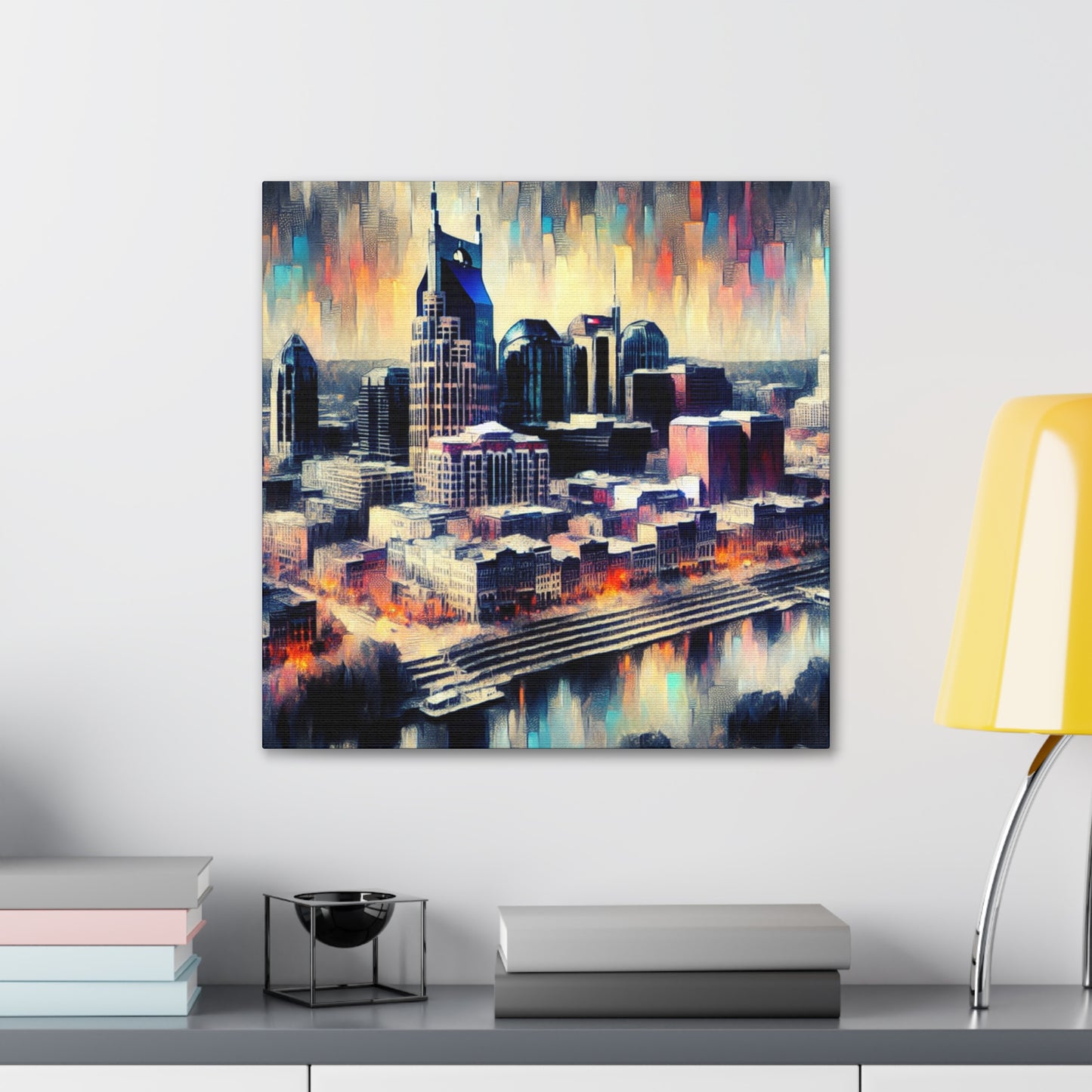 Melodies of Nashville Dawn - Canvas