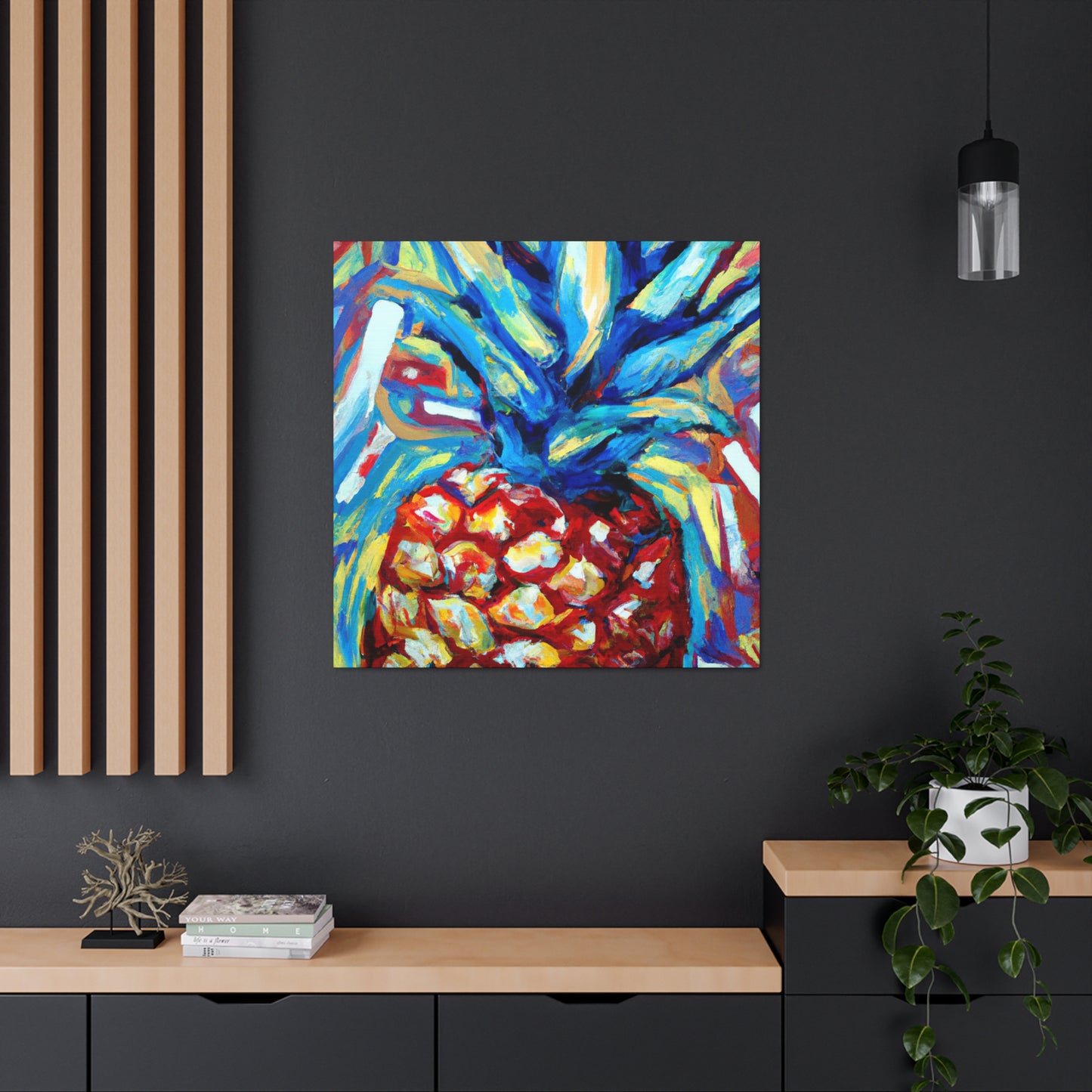 "The Pineapple Enchantment" - Canvas