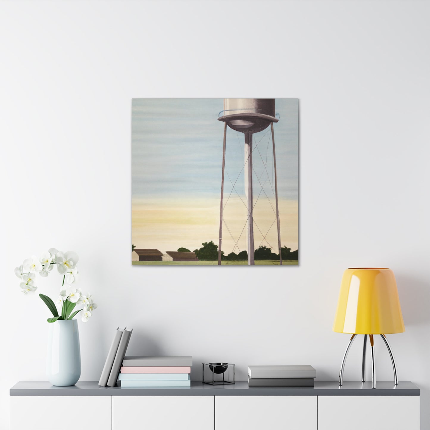 "Towering Over the City" - Canvas