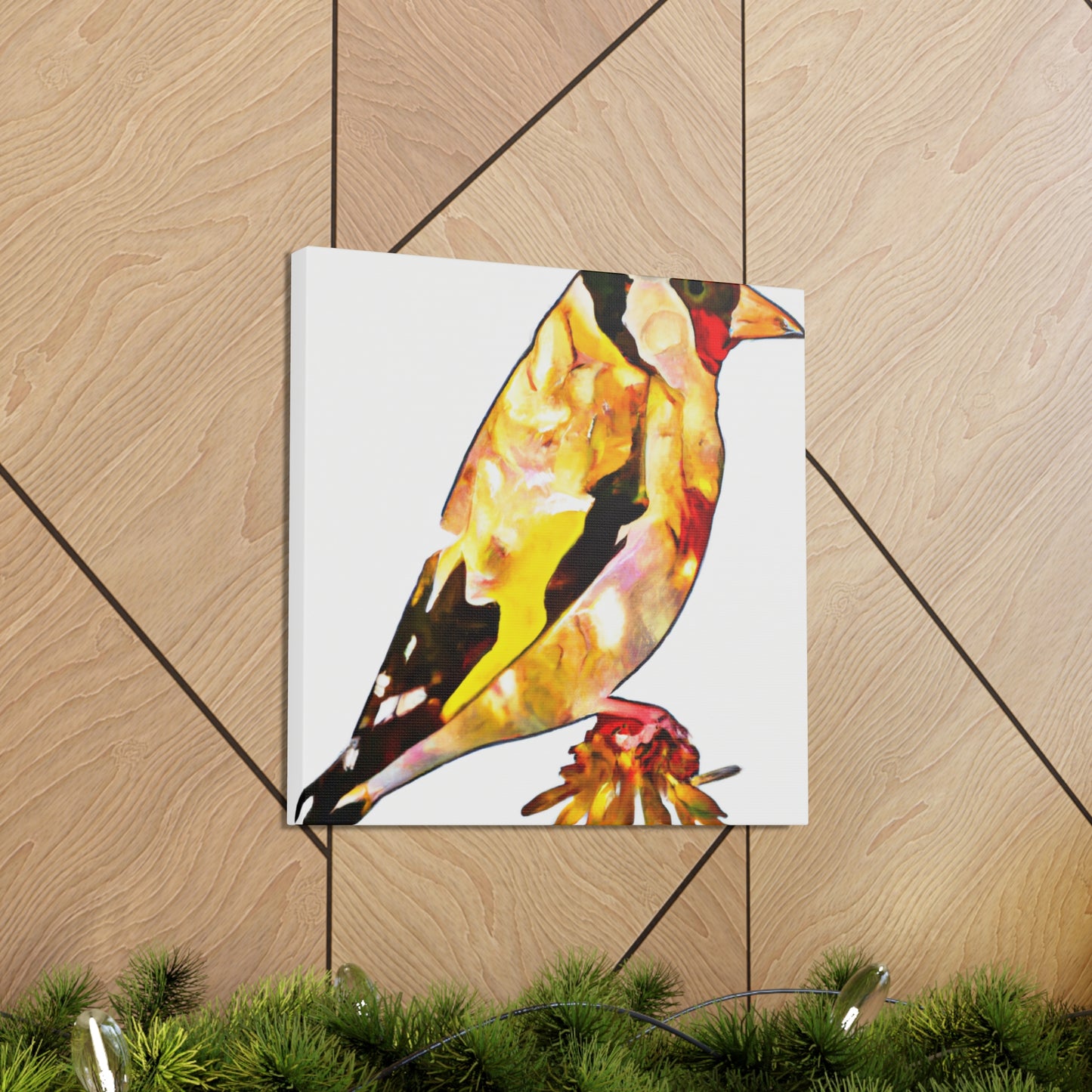 "Goldfinch American Splendor" - Canvas