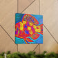 Rainbow Fish Reverie - Canvas