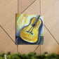 'Guitar Strings In Melody' - Canvas