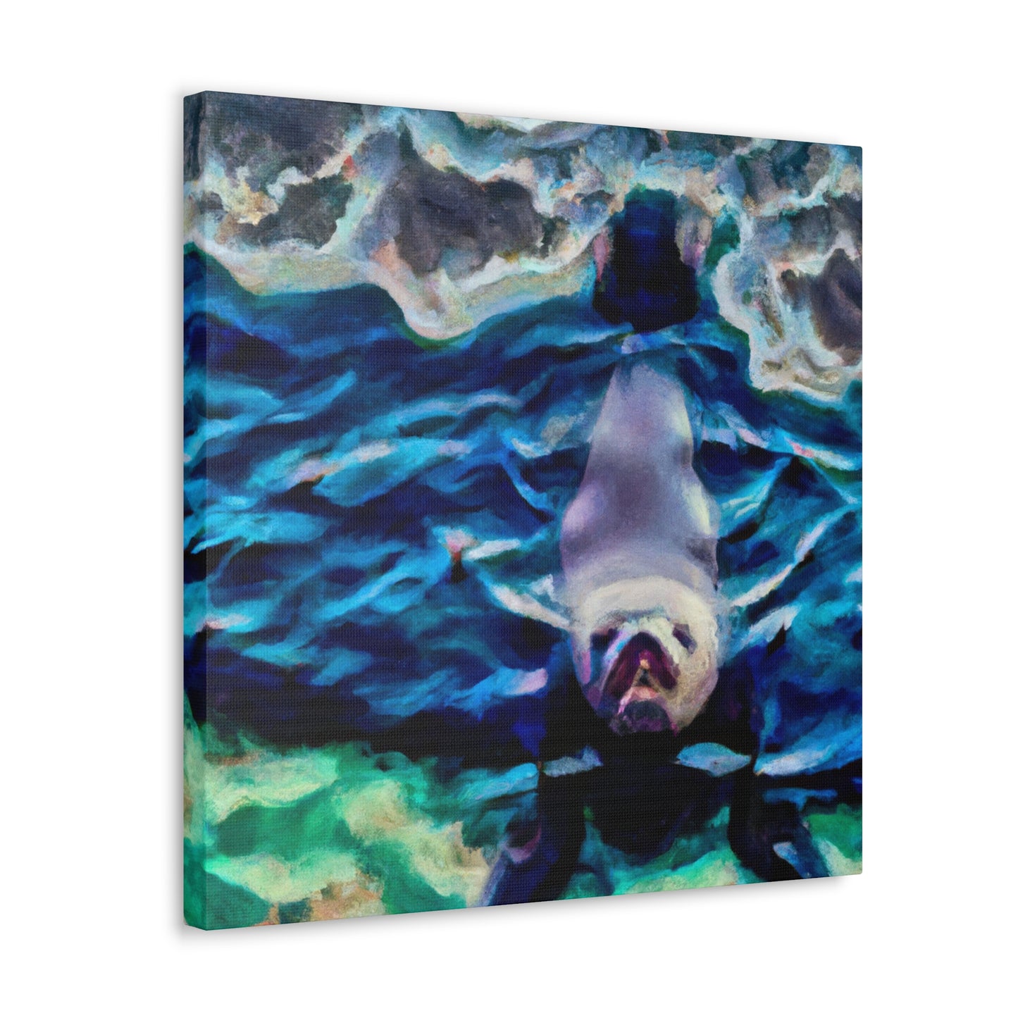 "Surreal Sea Lion Dream" - Canvas