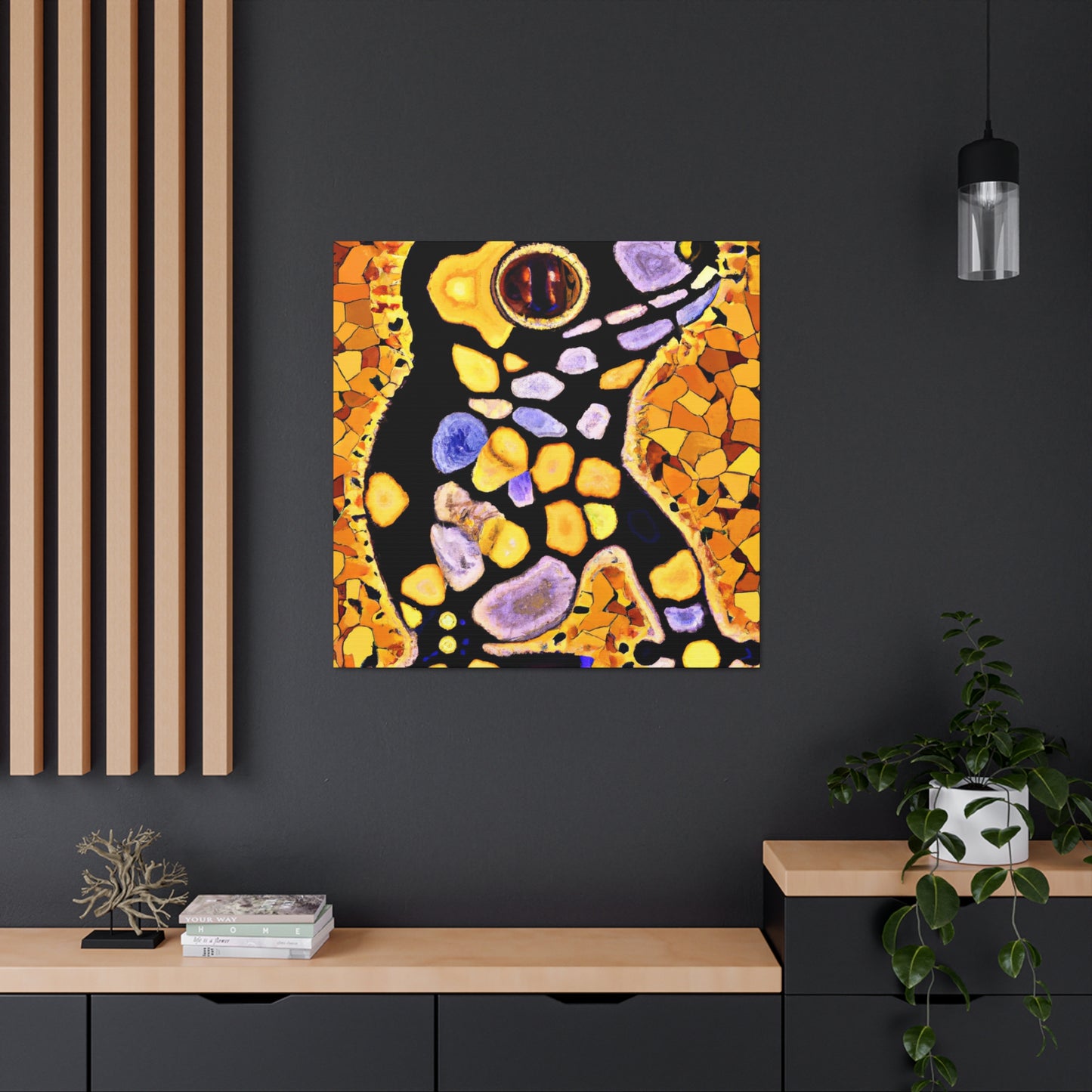 Leopard Gecko Radiance - Canvas