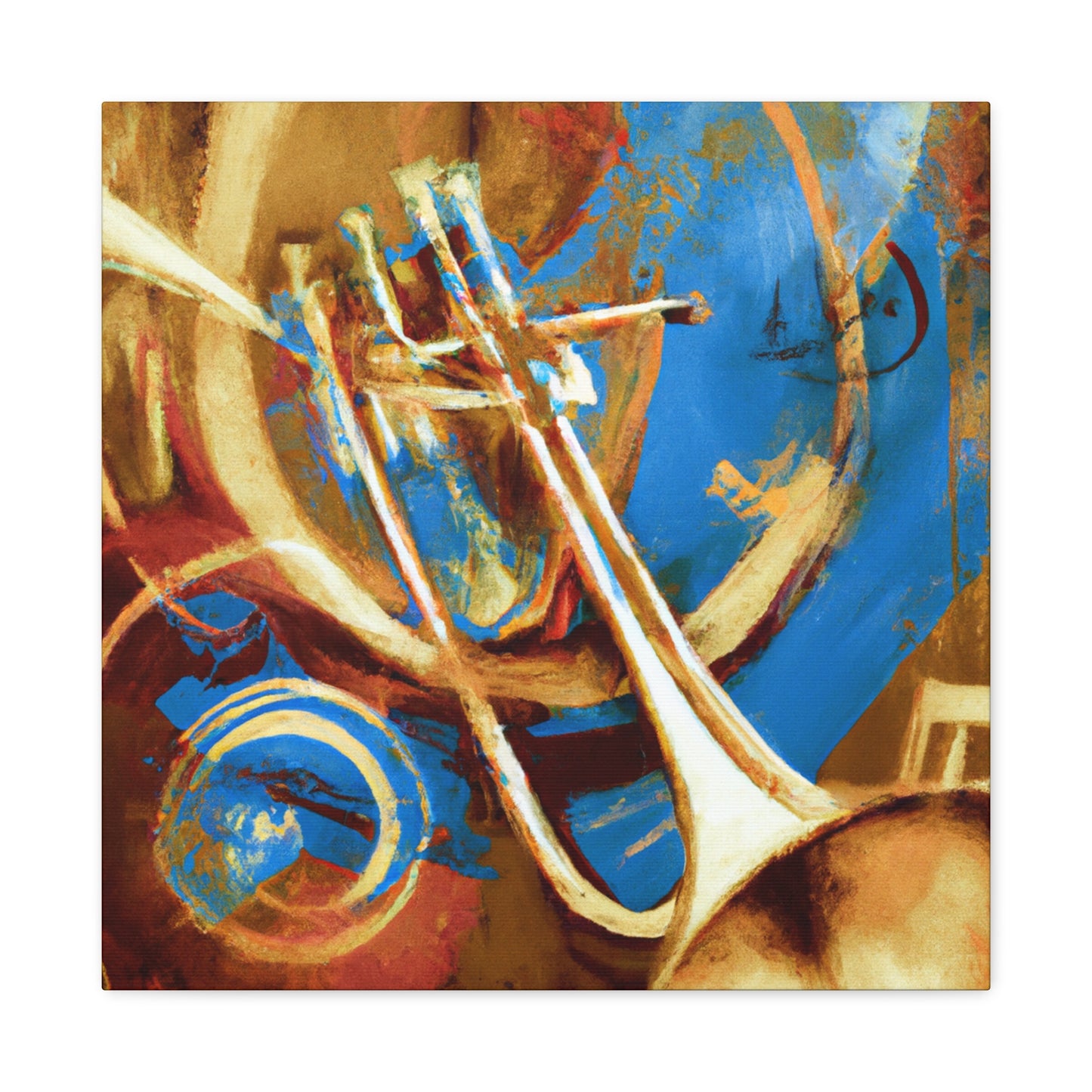 "Trombone in Transcendence" - Canvas