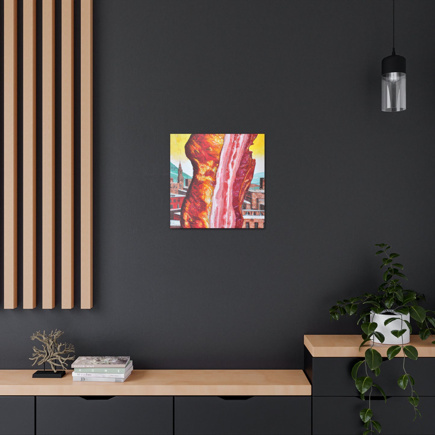 Bacon Street Masterpiece - Canvas