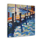 "Pier of Impressionism" - Canvas