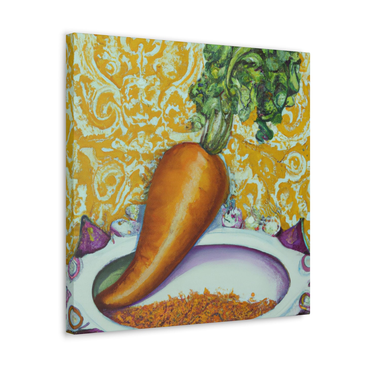 Carrot and Dreamscape - Canvas