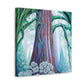 "Majestic Sequoia Trees" - Canvas