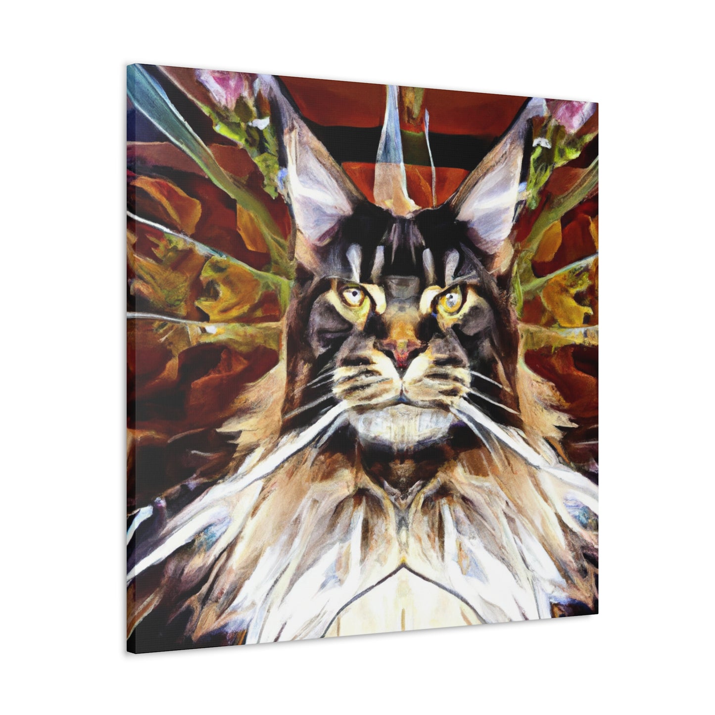 Maine Coon Surrealism - Canvas